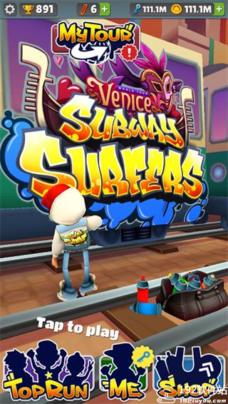 地铁跑酷蓝色金币版本