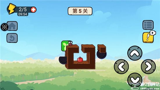 贪吃的苹果蛇游戏