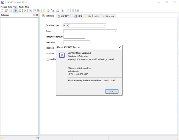 ASP.NET Maker2020中文破解版
