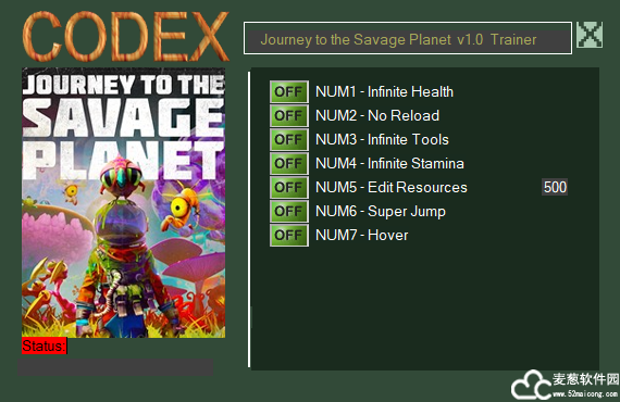 狂野星球之旅七项修改器