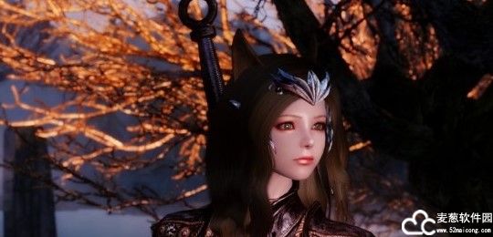 上古卷轴5天际重制版超萌美少女捏脸mod