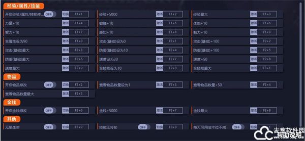开拓者正义之怒二十八项修改器