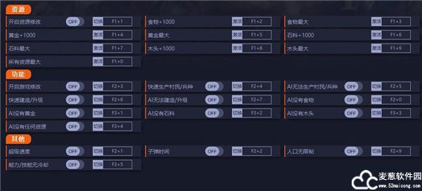 帝国时代4二十二项修改器