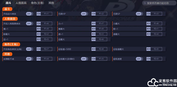 女神异闻录5皇家版修改器