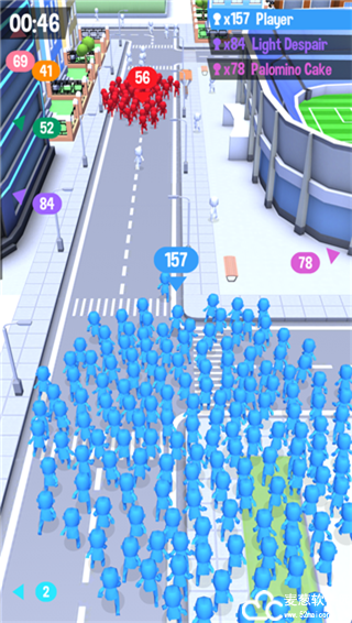 拥挤城市小游戏