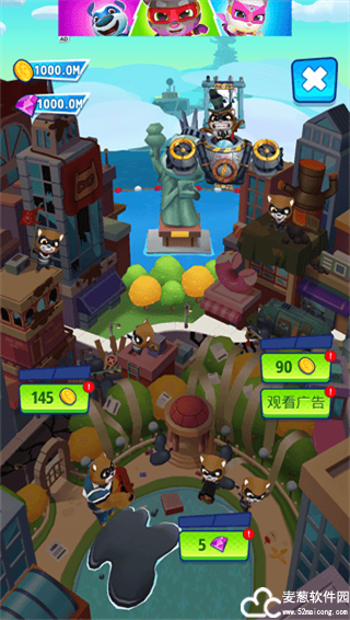汤姆猫炫跑破解版无限钻石糖果版