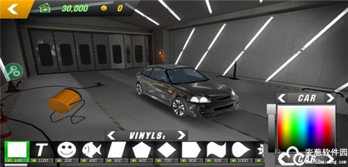 手动挡停车场内置涂装版