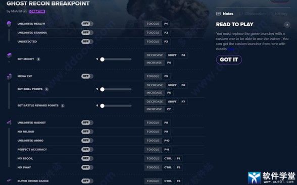 幽灵行动断点修改器风灵月影版