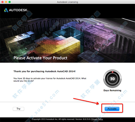 6点击右下方的【Activate】