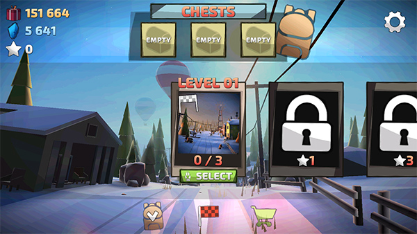 动物冒险:下坡冲刺安卓版