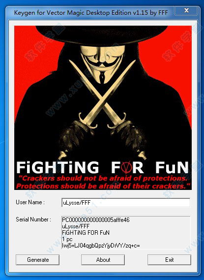 vector magic注册机