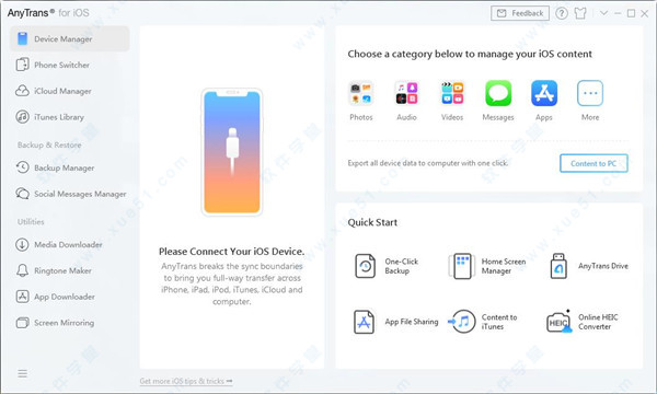 AnyTrans for iOS v8.0.0.20190829破解版