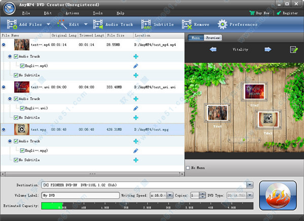 AnyMP4 DVD Creator v7.2.88.0绿色破解版
