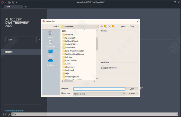 DWG TrueView2022教程