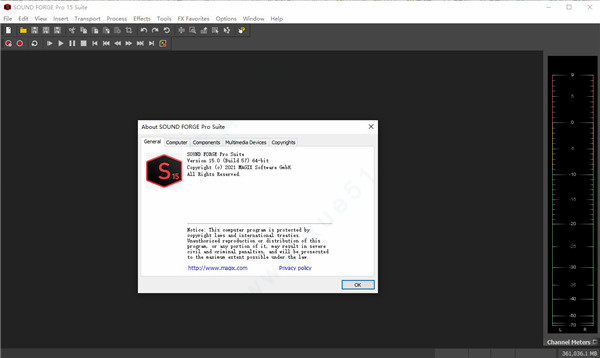 SOUND FORGE Pro 15专业破解版